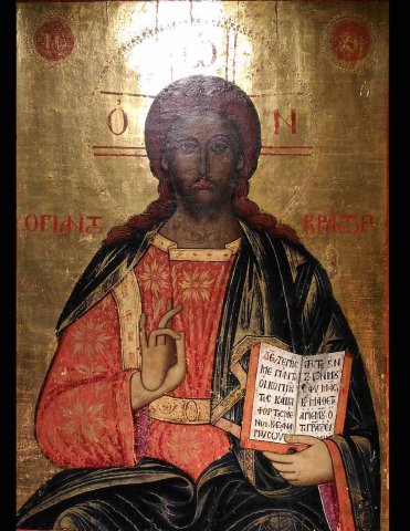 Χριστός ο Παντοκράτωρ. 19ος αι.     ----     Christ Pantokrator, 19th c.