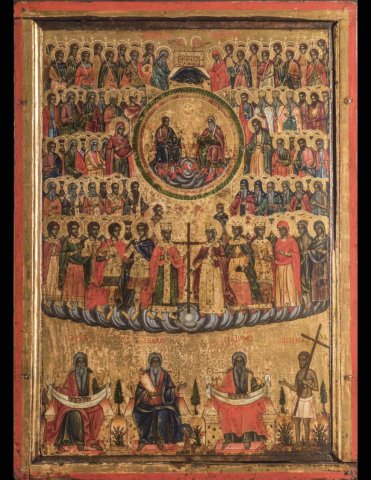 Οι Άγιοι Πάντες. 18ος αι.    -----     All Saints’ Day, 18th c.