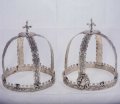 No 16:  Αργυρά στέμματα γάμου,19ος αι. ----- Silver wedding crowns, 19th c.