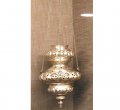 Νο 21: Αργυρό κανδήλι με διάτρητη φυτική διακόσμηση, 19ος αι. ------ Silver oil-lamp with pierced floral decoration, 19th c. 