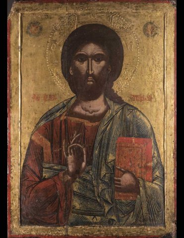 Χριστός ο Παντοκράτωρ. 17ος αι.    ----      Christ Pantokrator, 17th c.